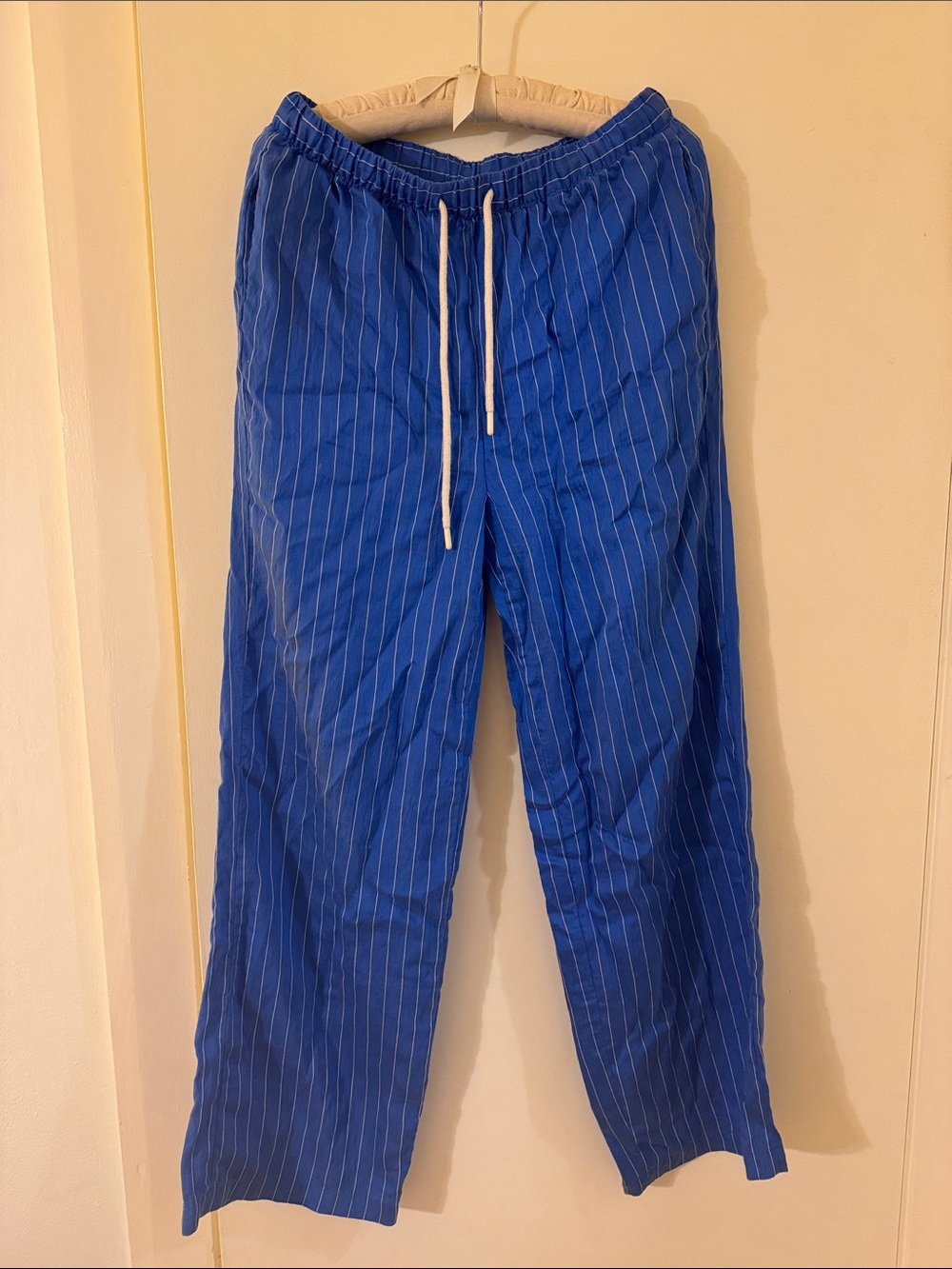 Zara Royal Blue Pinstripe Pant
